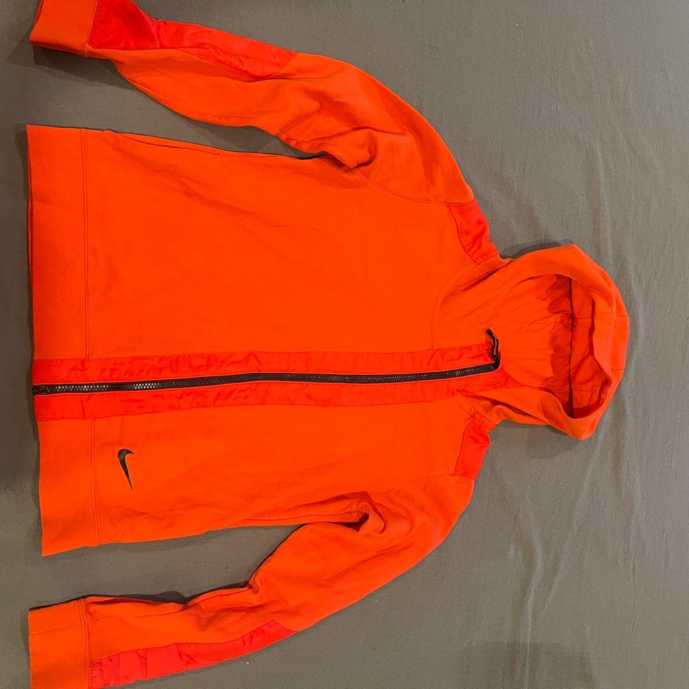 Orange nike sweatshirt